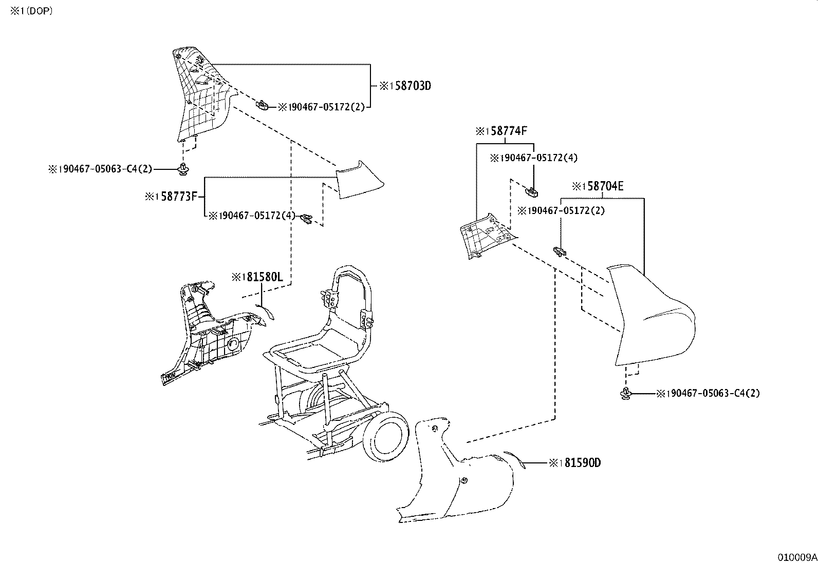 78105-66020 LINK SUB-ASSY, ACCELERATOR product image