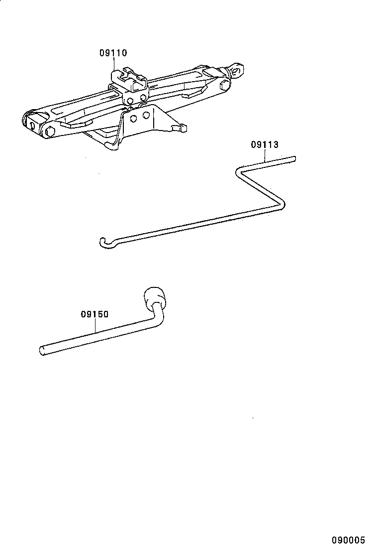 09113-33010 HANDLE, JACK product image
