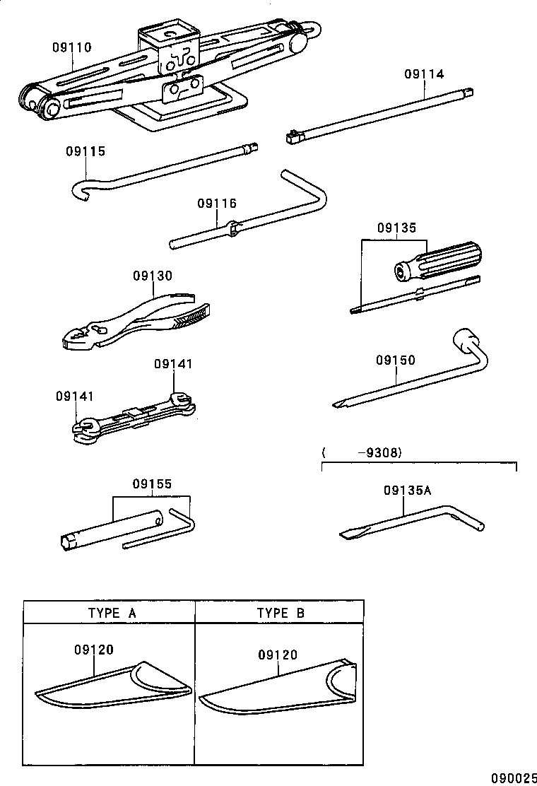 09110-28060 JACK ASSY product image
