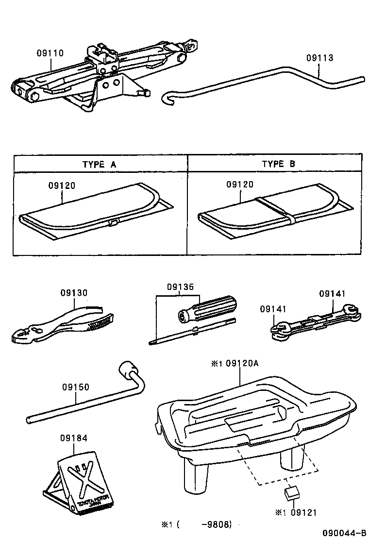 09111-46010 JACK ASSY product image