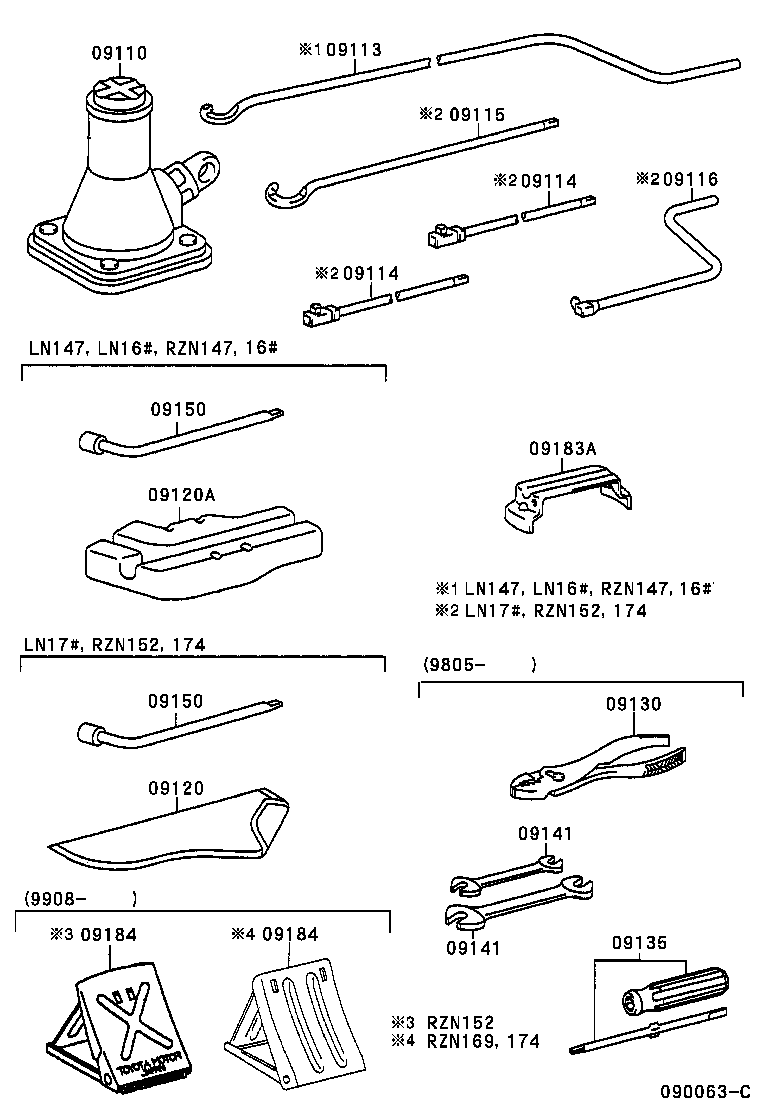 09120-35140 CASE, TOOL product image