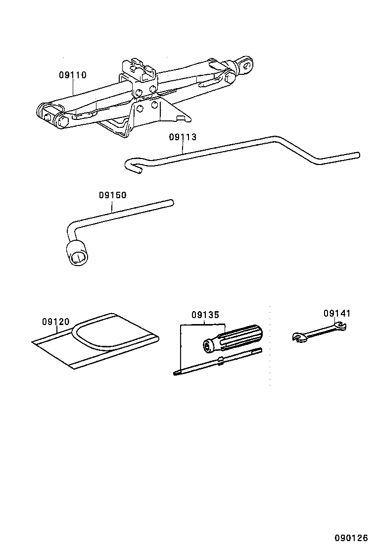 09110-12060 JACK ASSY product image