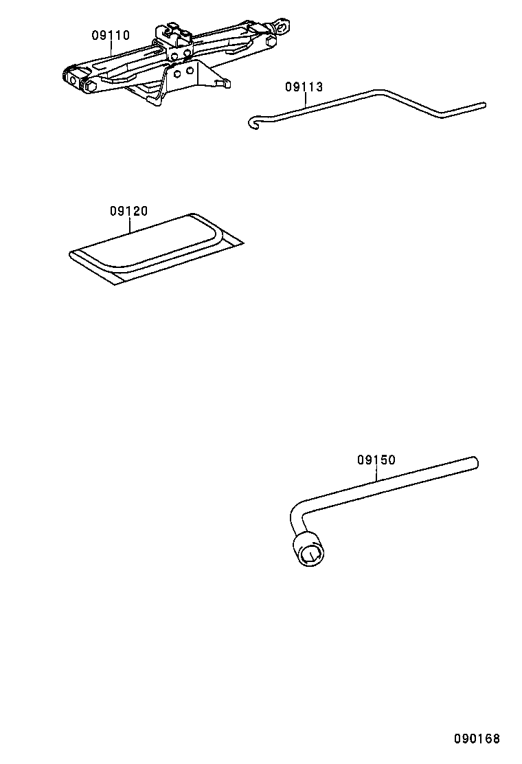 09120-02050 BAG, TOOL product image