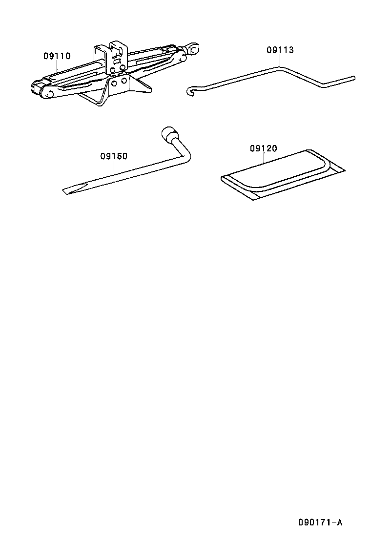 09150-02040 WRENCH, HUB NUT BOX product image