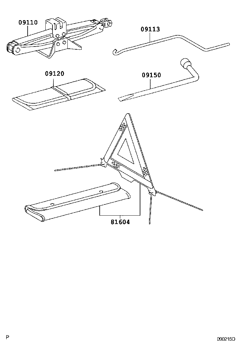 09111-02070 JACK ASSY product image