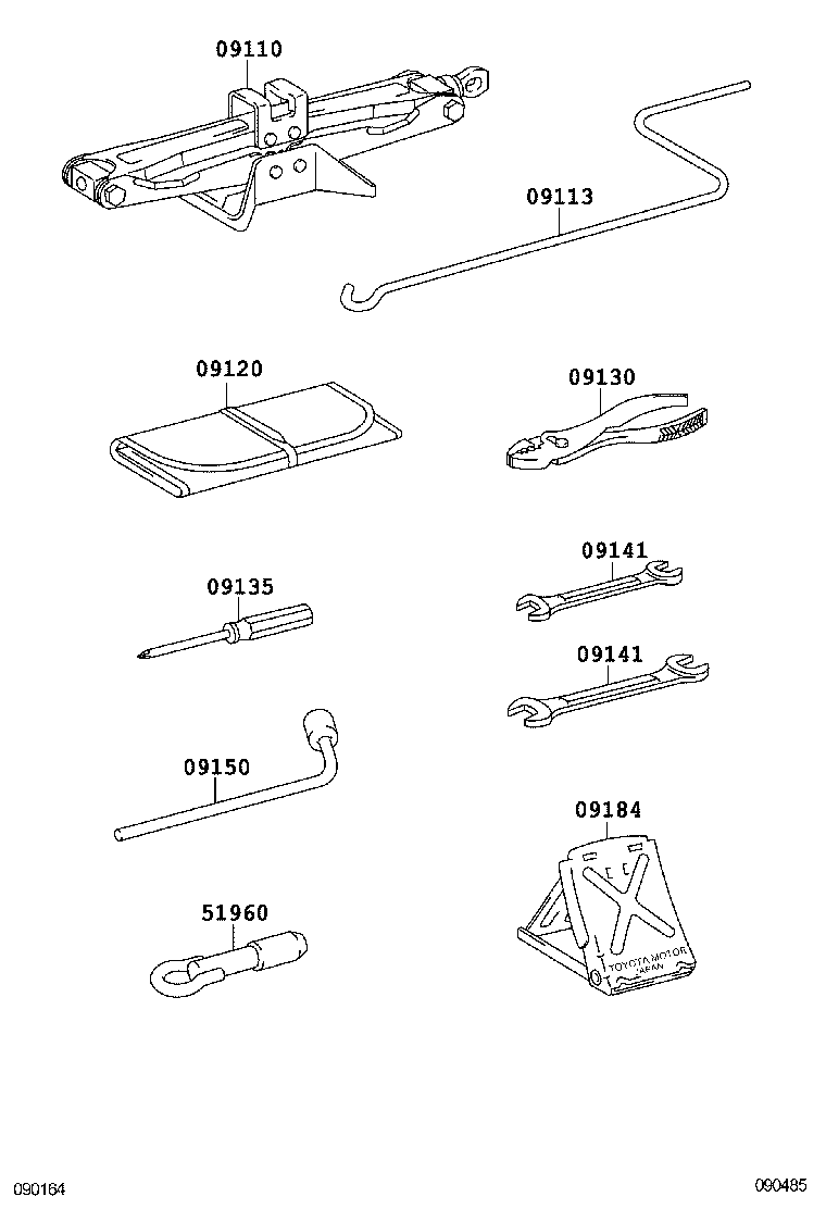 51960-52060 HOOK ASSY, FRONT product image