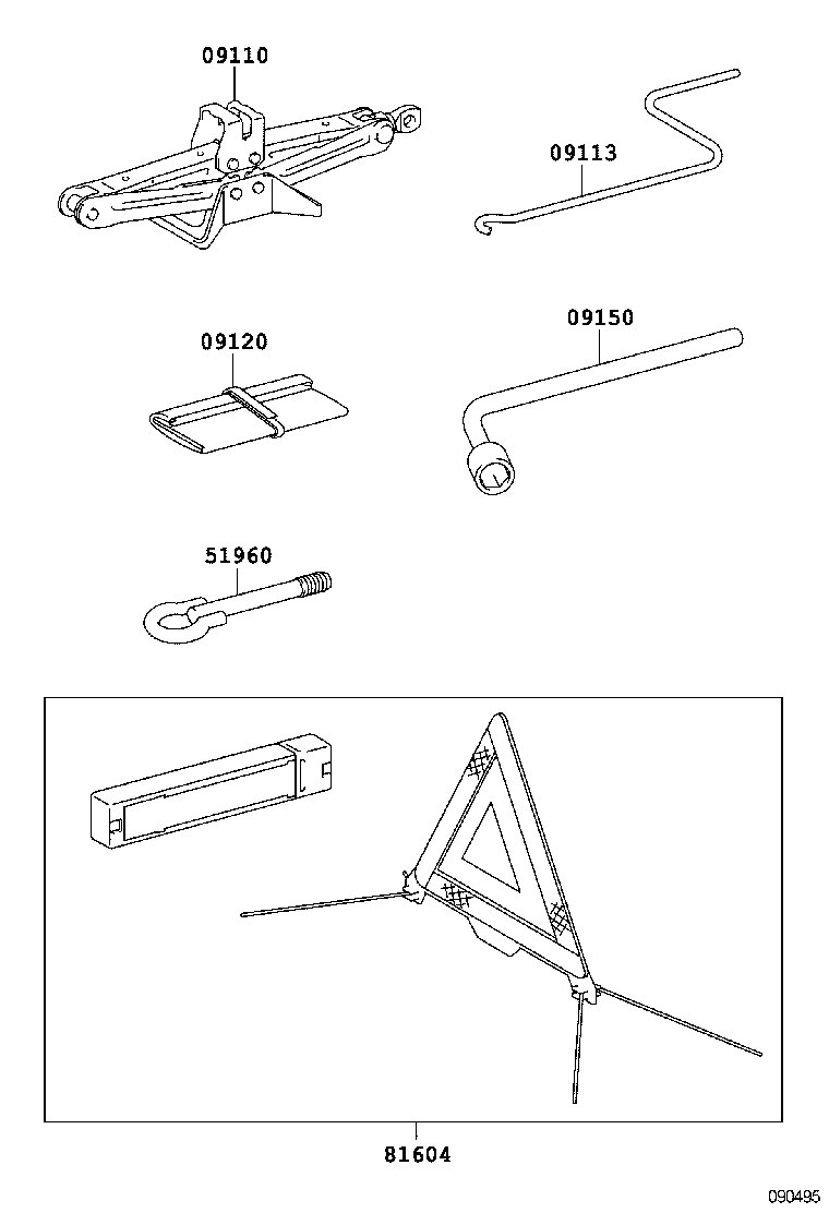 09111-02071 JACK ASSY product image