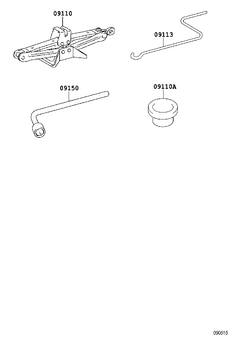 58379-02010 JACK SPACER product image