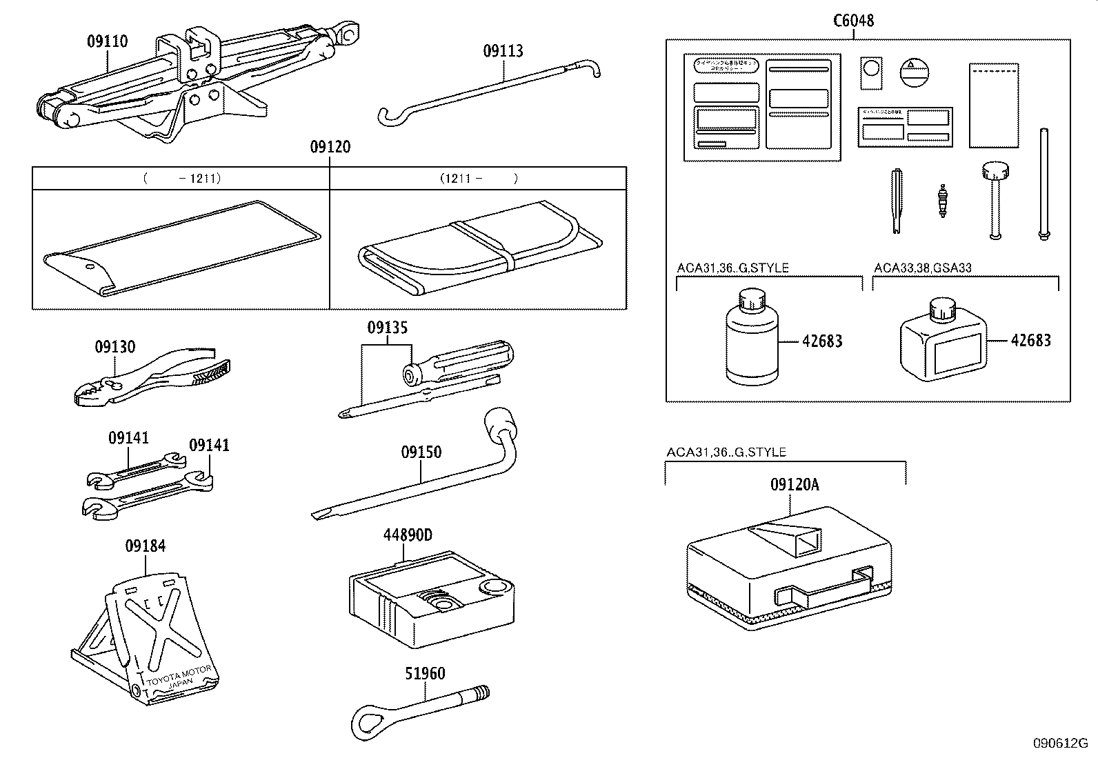 C6048-42020 REPAIR SET, TIRE product image