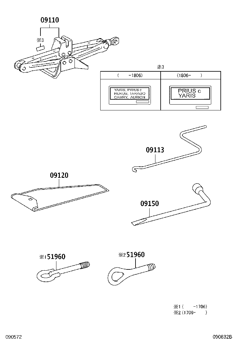 09120-52070 BAG, TOOL product image