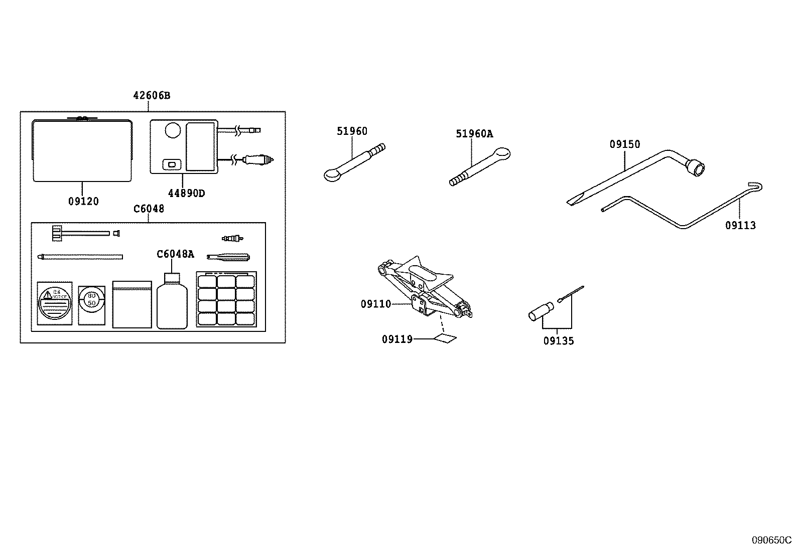 51961-WY010 HOOK ASSY, FRONT product image
