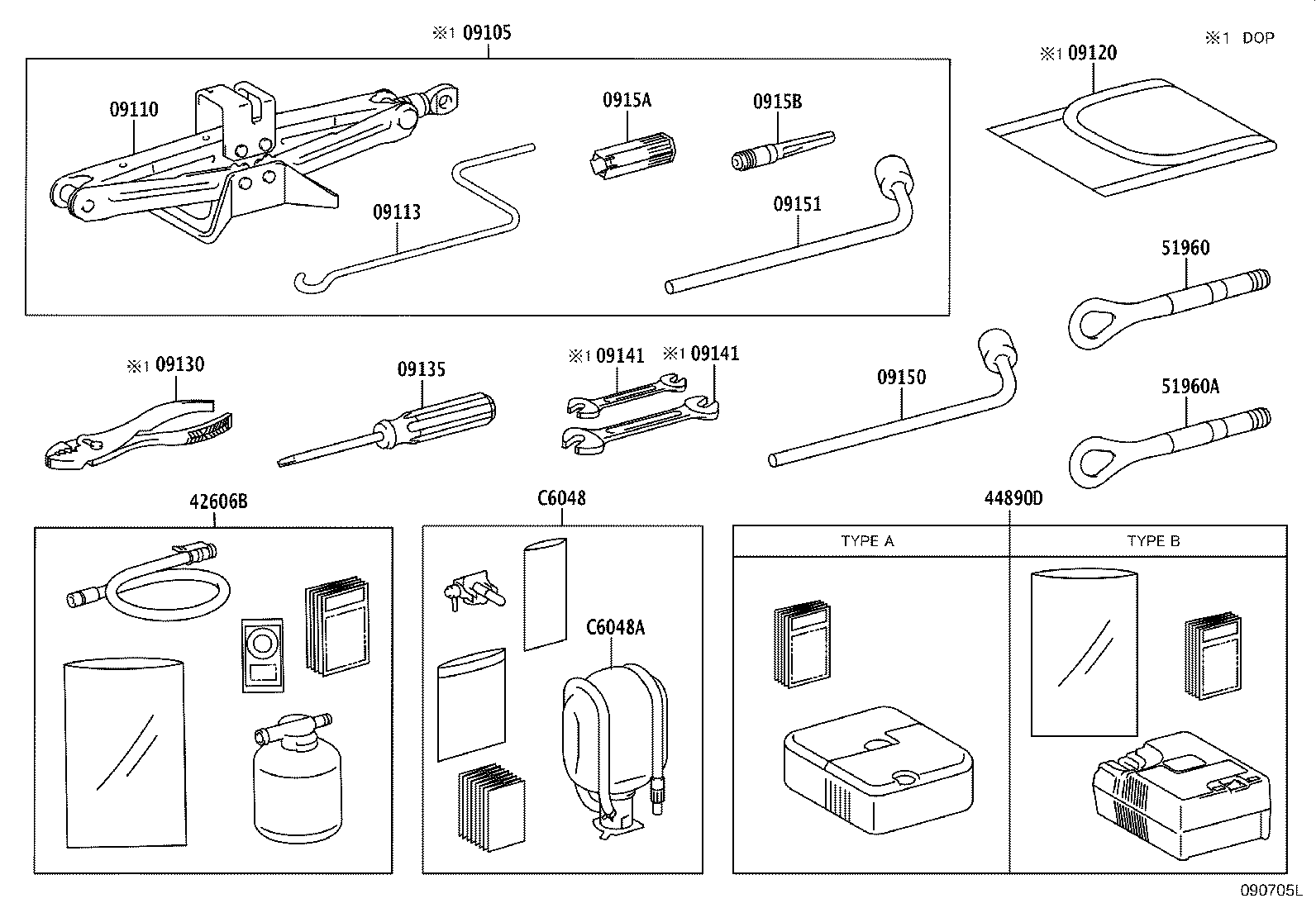 09105-53010 Toyota Reference Part product image