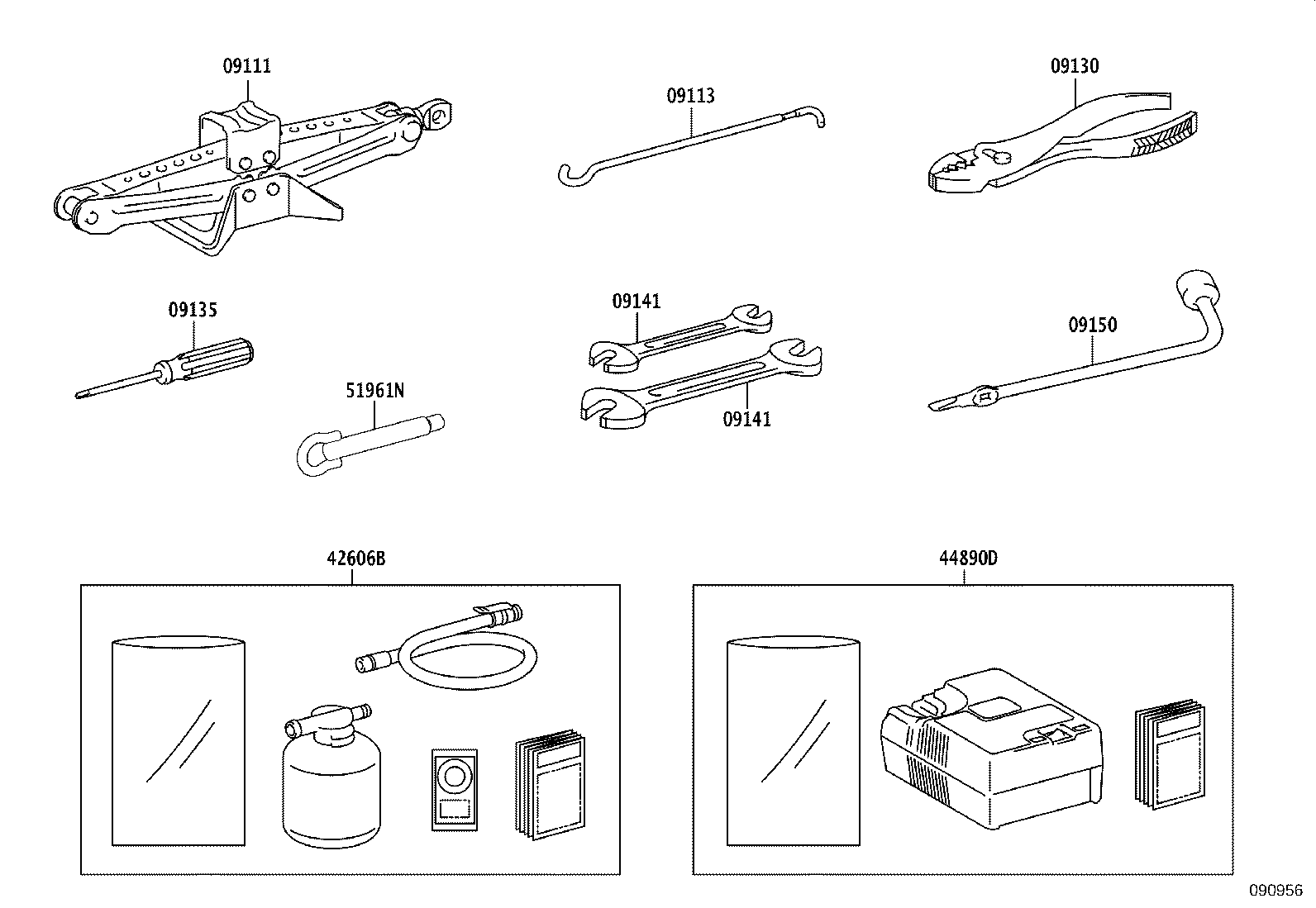 09113-02070 HANDLE, JACK product image
