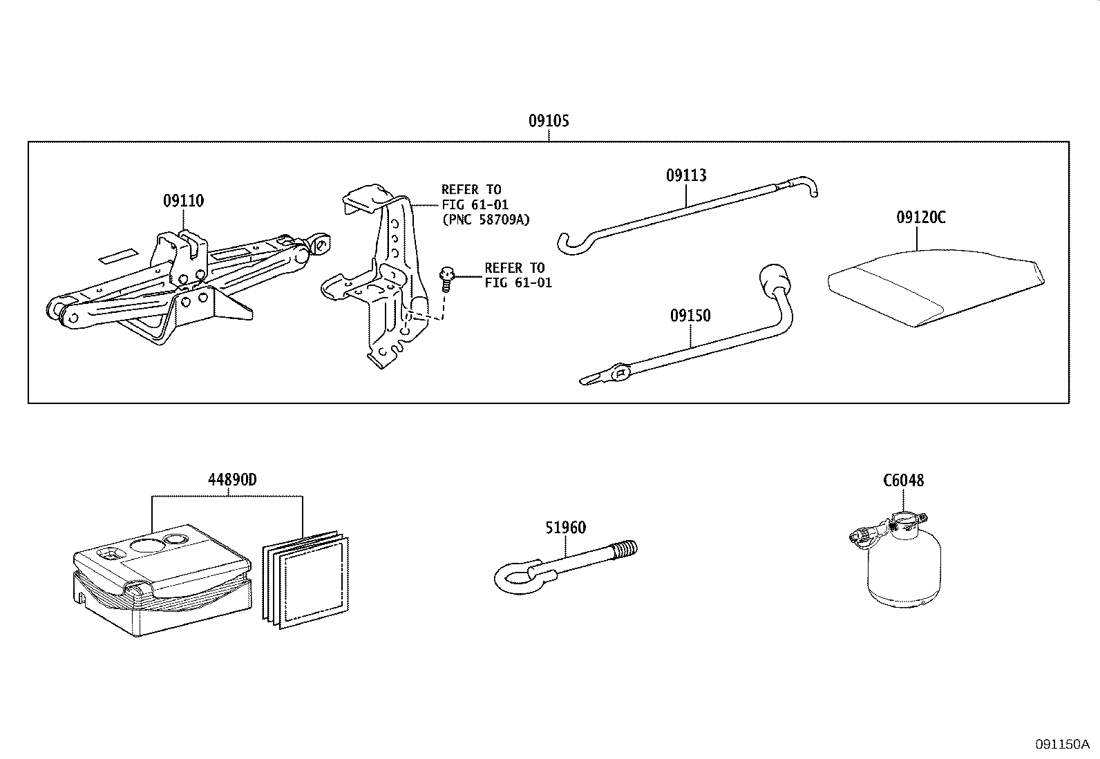 09105-52080 Toyota Reference Part product image