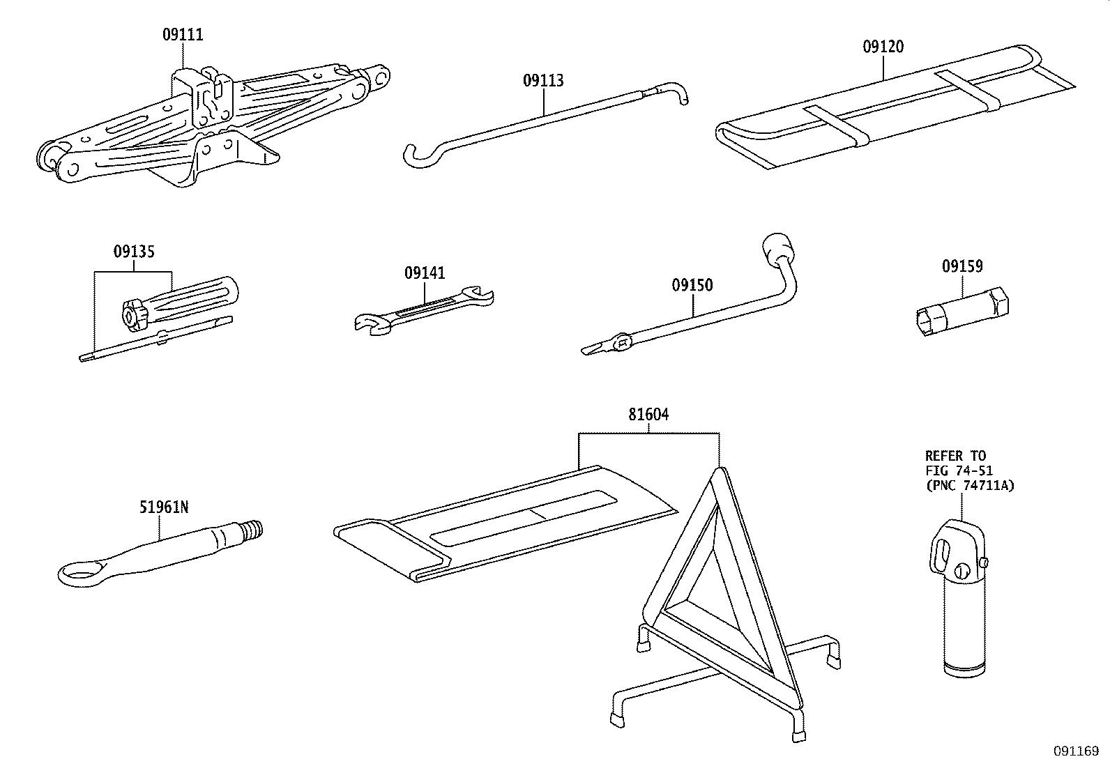 09113-02100 HANDLE, JACK product image