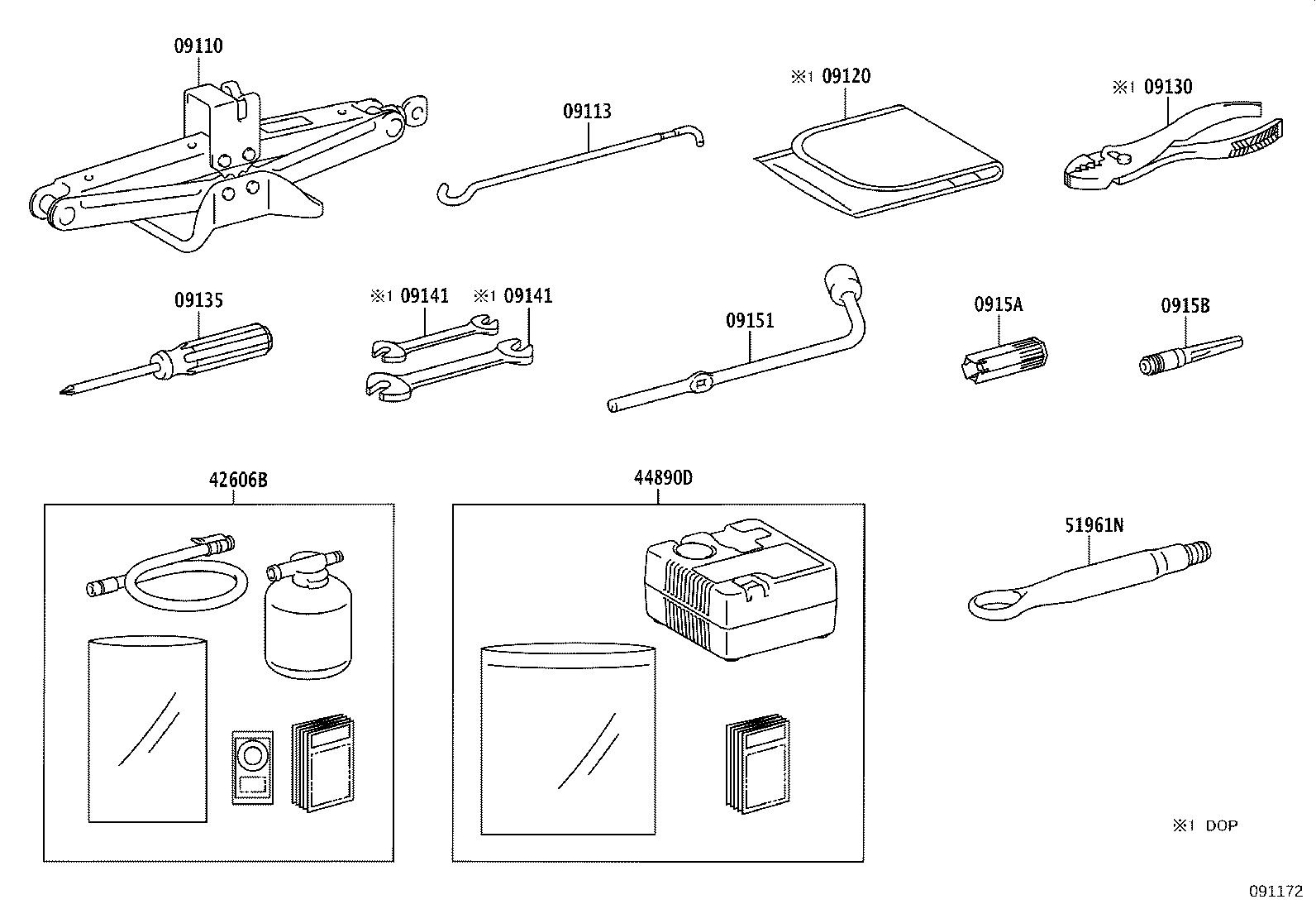 42606-48060 REPAIR KIT, TUBELESS TIRE product image