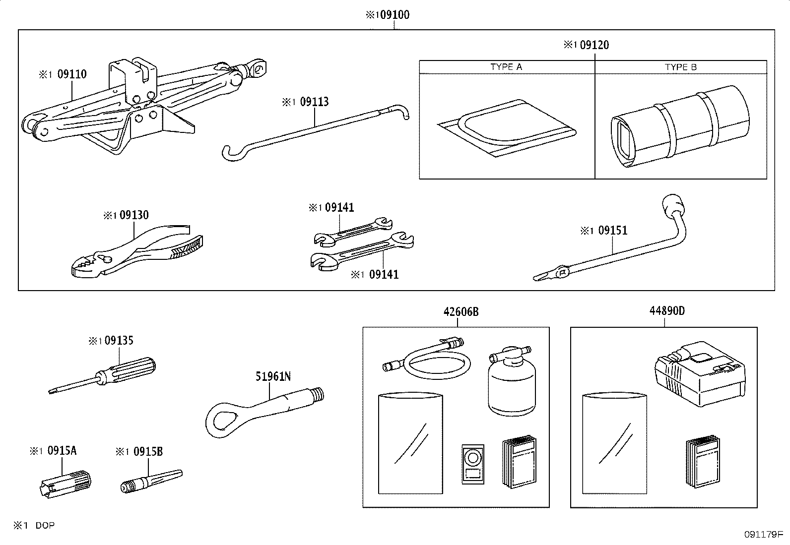 Toyota 09100-46040 Genuine Toyota Part