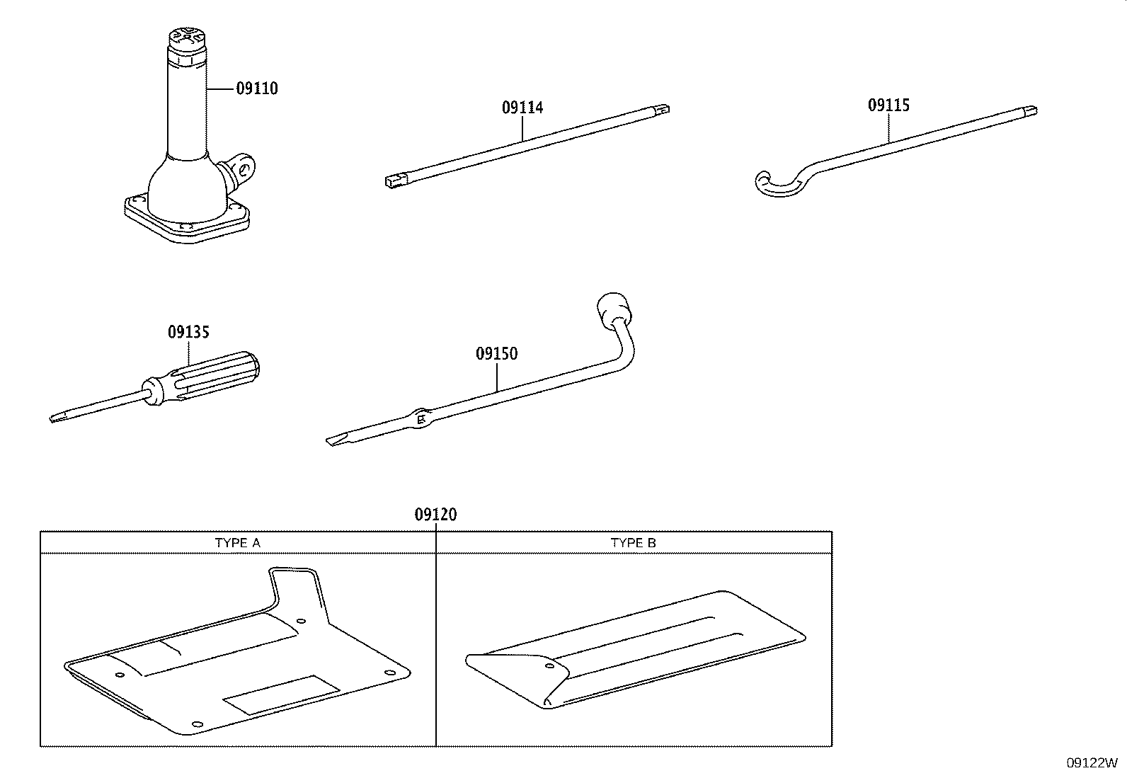 09120-60320 BAG, TOOL product image