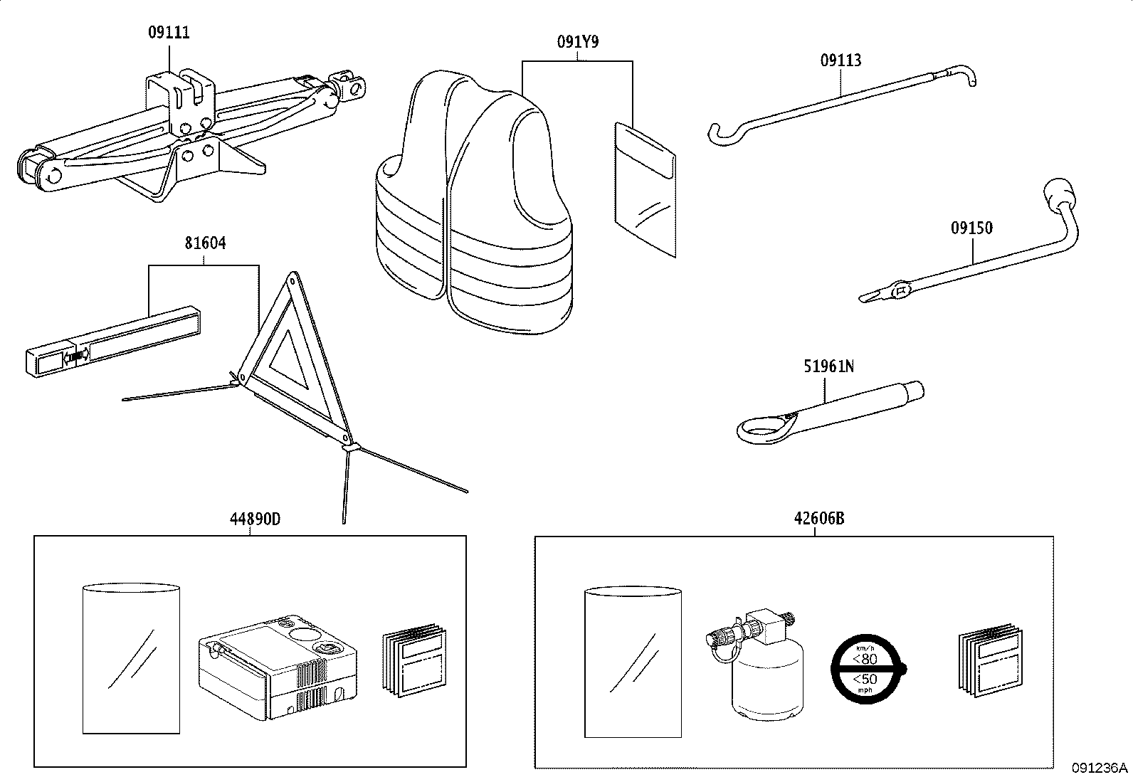 09111-06200 JACK SUB-ASSY product image
