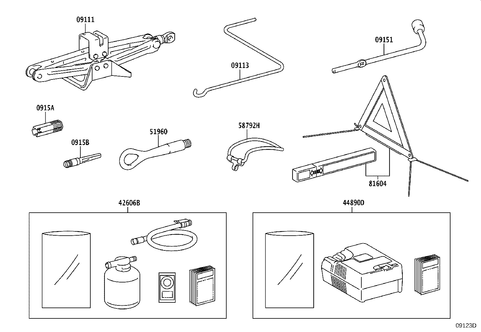 09111-28150 JACK SUB-ASSY product image