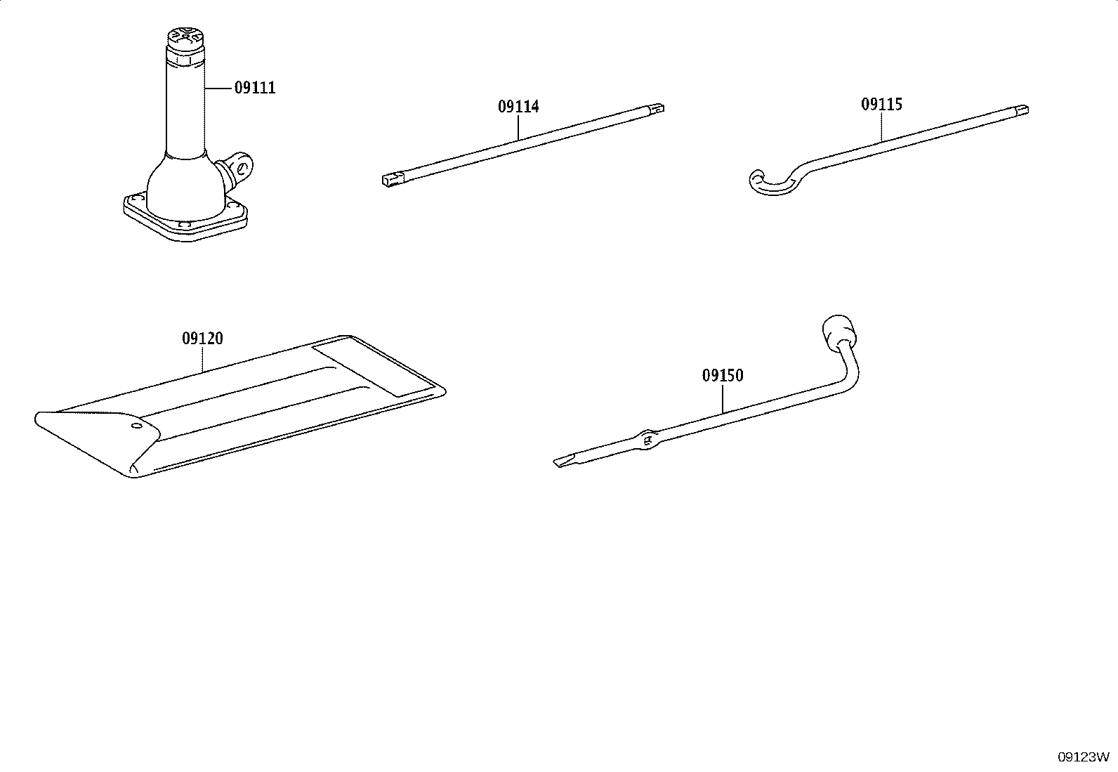09120-35210 BAG, TOOL product image