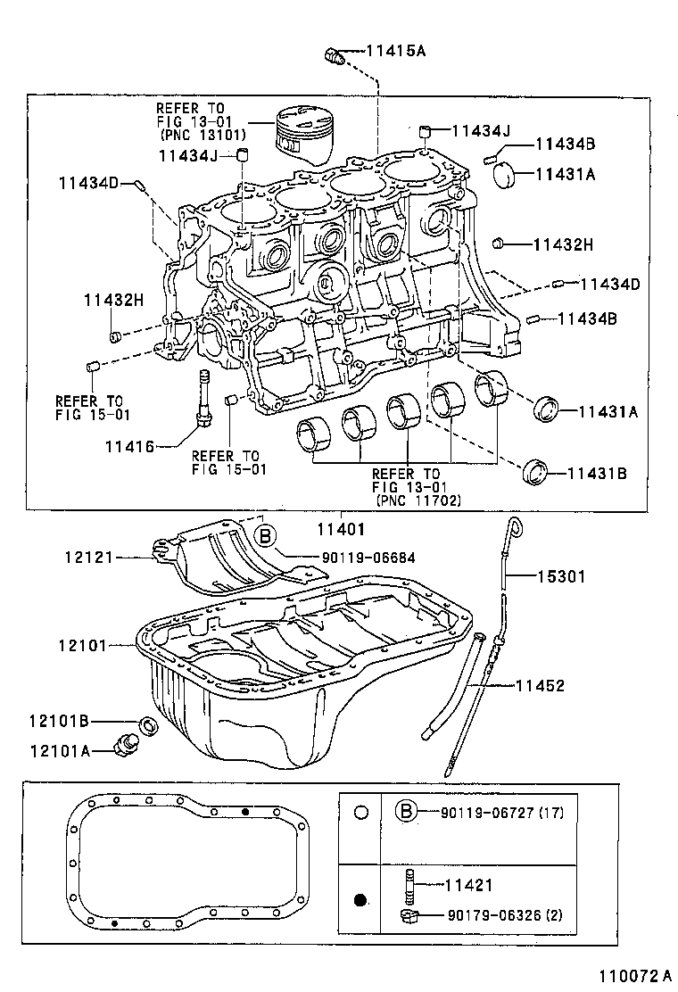 11429-74020 PLATE, CYLINDER BLOCK STIFFENING product image