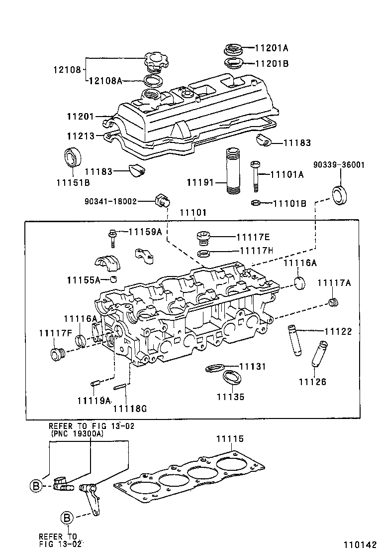 11136-62050 SEAT, EXHAUST VALVE product image
