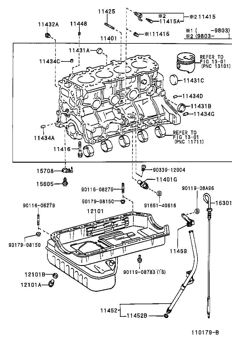 11452-70070 GUIDE, OIL LEVEL GAGE product image