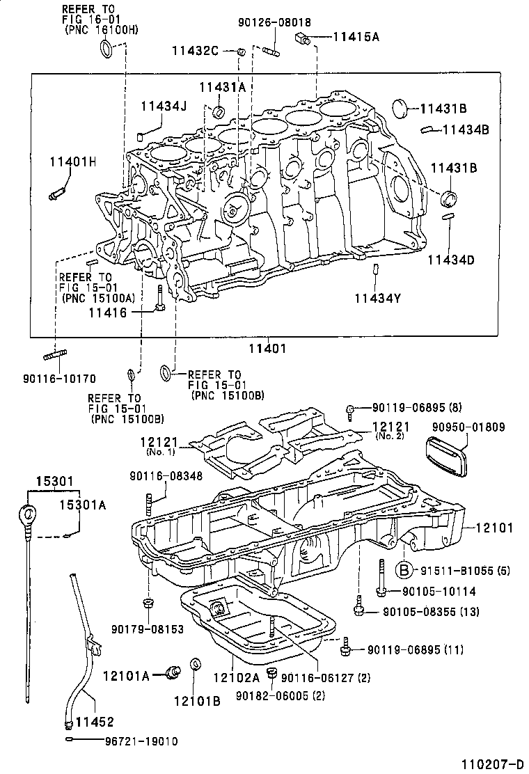 11452-70070 GUIDE, OIL LEVEL GAGE product image