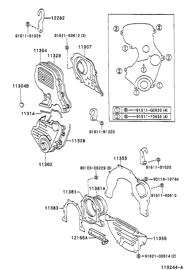12281-20040 HANGER, ENGINE, NO.1 product image