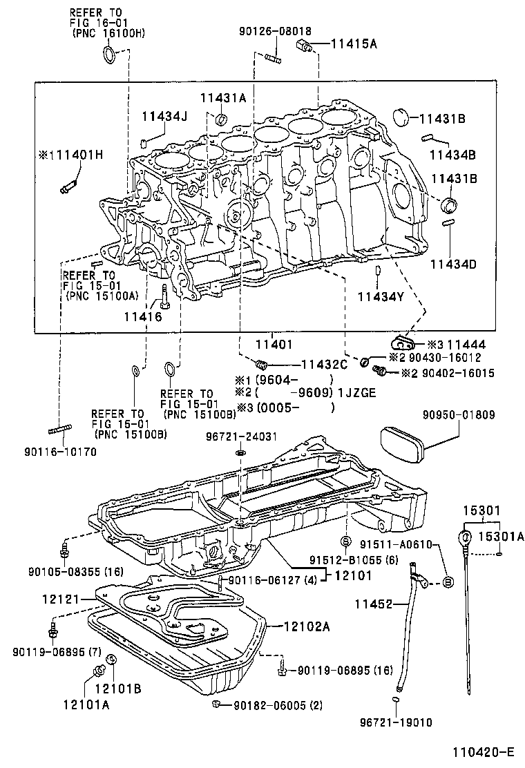 12102-50060 PAN SUB-ASSY, OIL, NO.2 product image