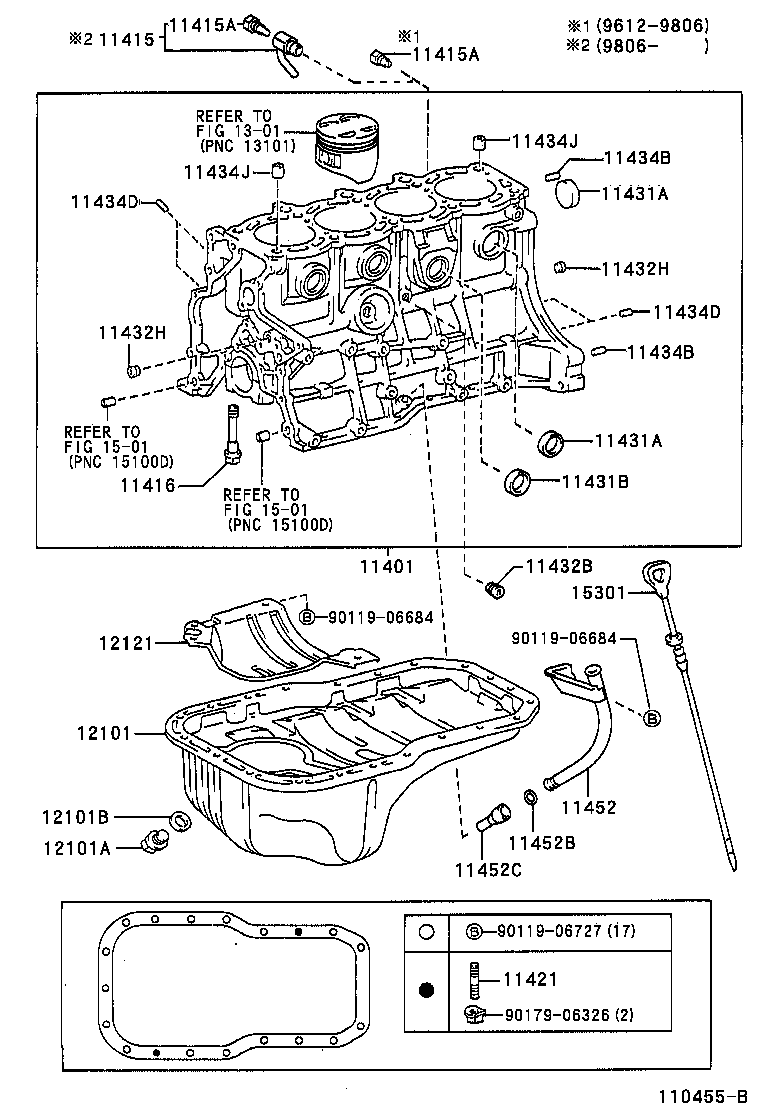 12101-74170 PAN SUB-ASSY, OIL product image