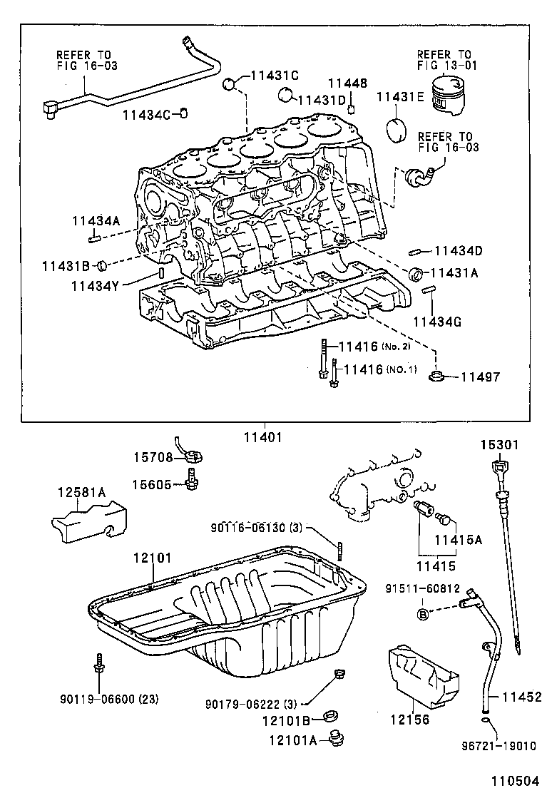 11448-17010 ORIFICE, CYLINDER BLOCK OIL product image