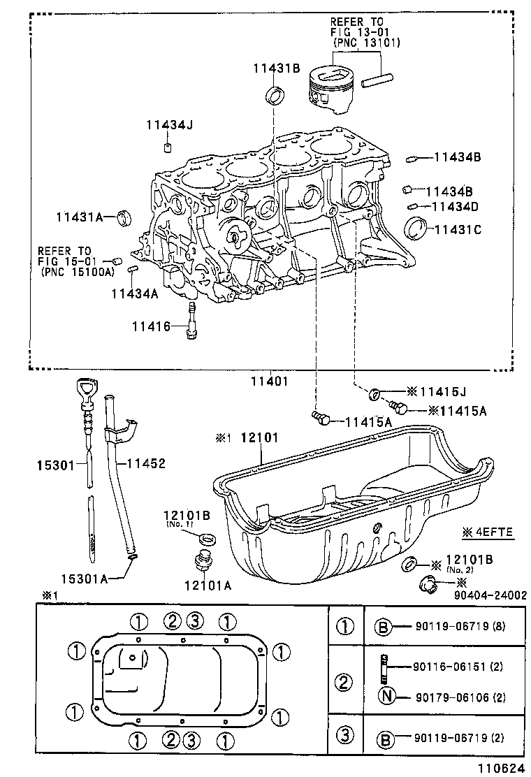 11401-59338 BLOCK SUB-ASSY, CYLINDER product image
