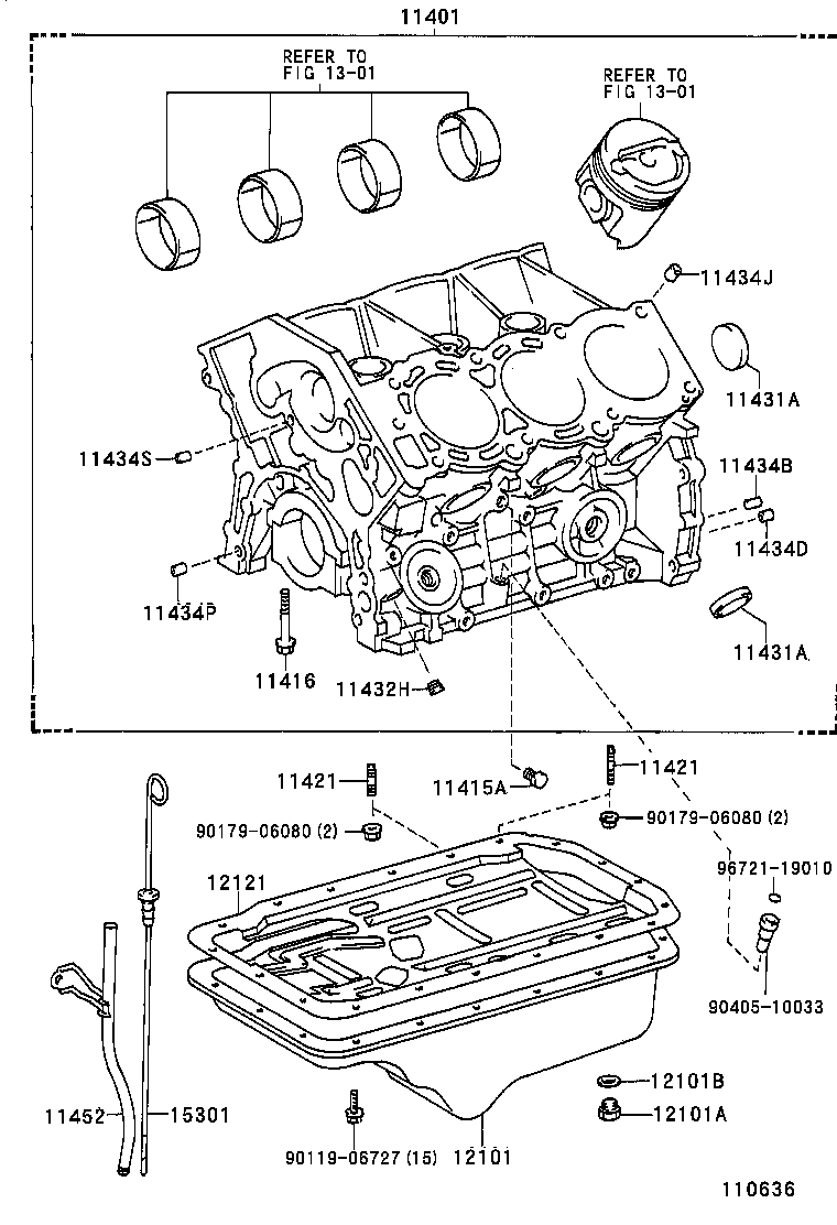 11448-67010 ORIFICE, CYLINDER BLOCK OIL product image