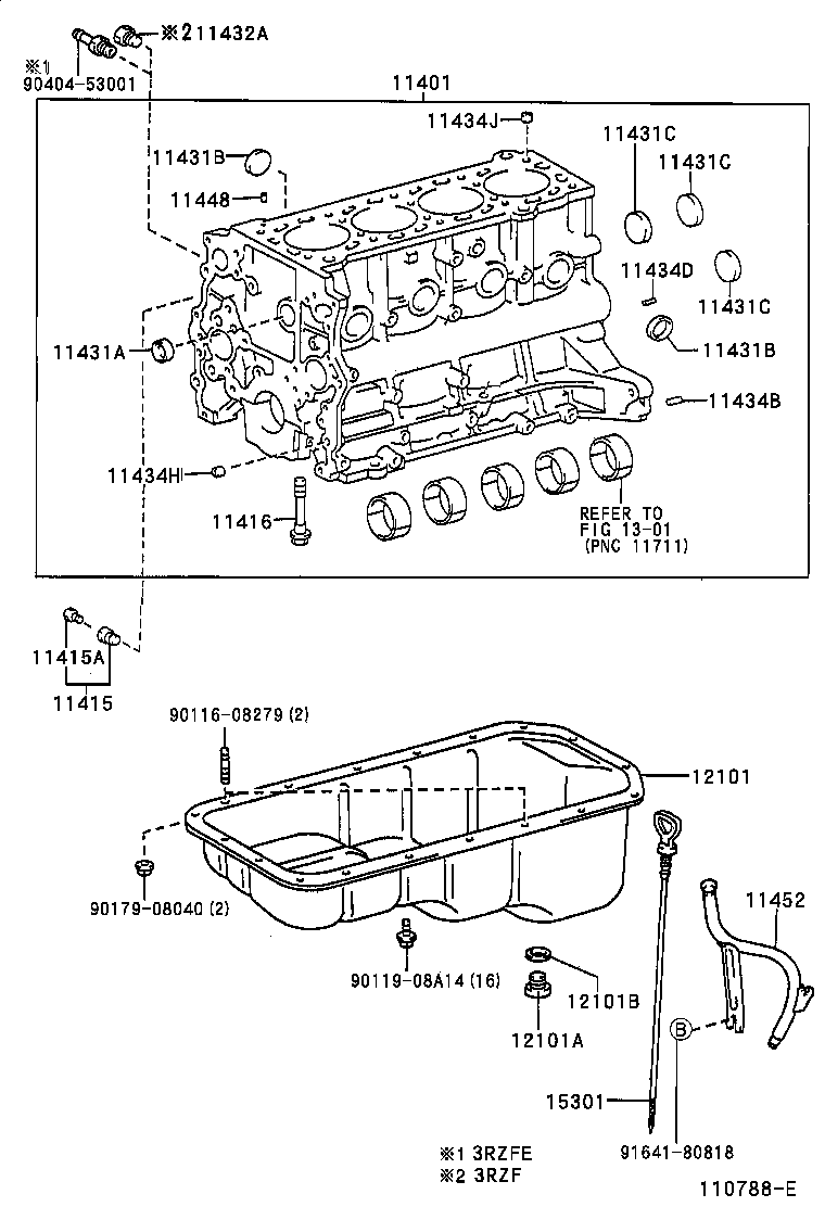 12101-05040 PAN SUB-ASSY, OIL product image