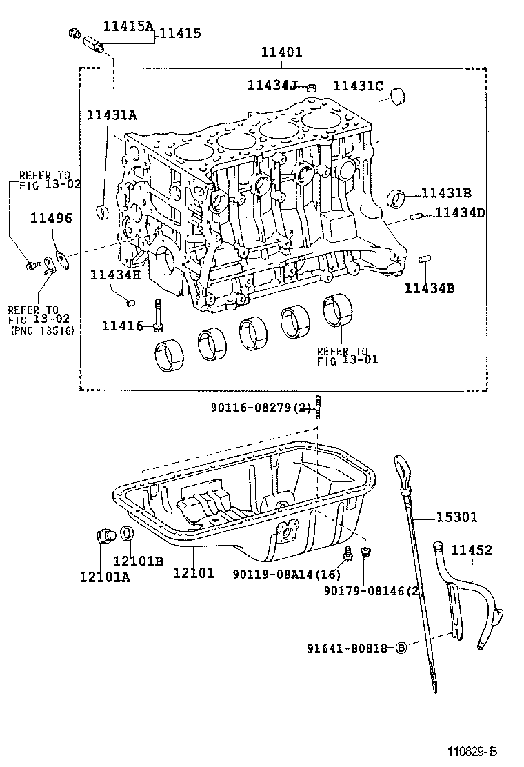 12101-67090 PAN SUB-ASSY, OIL product image