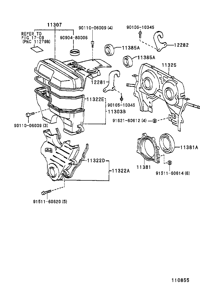 12282-46012 HANGER, ENGINE, NO.2 product image