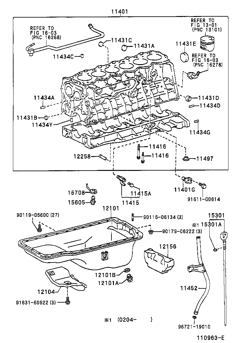 12101-66060 PAN SUB-ASSY, OIL product image