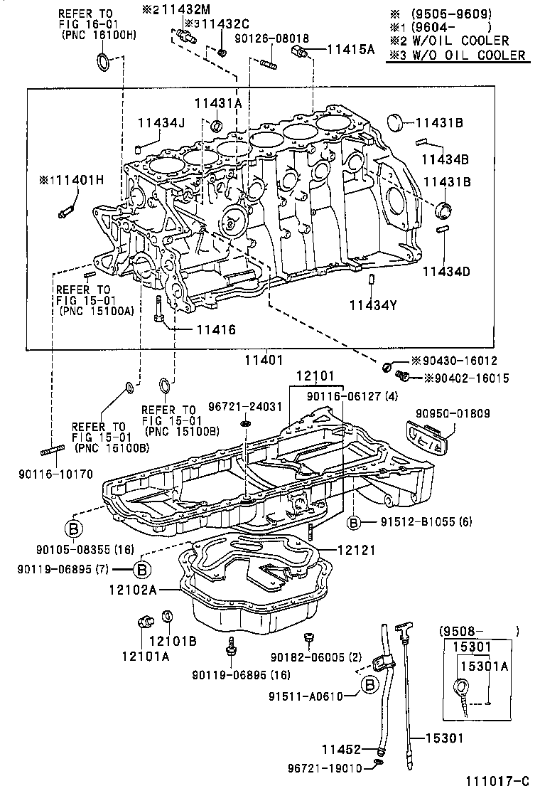 12102-46020 PAN SUB-ASSY, OIL, NO.2 product image