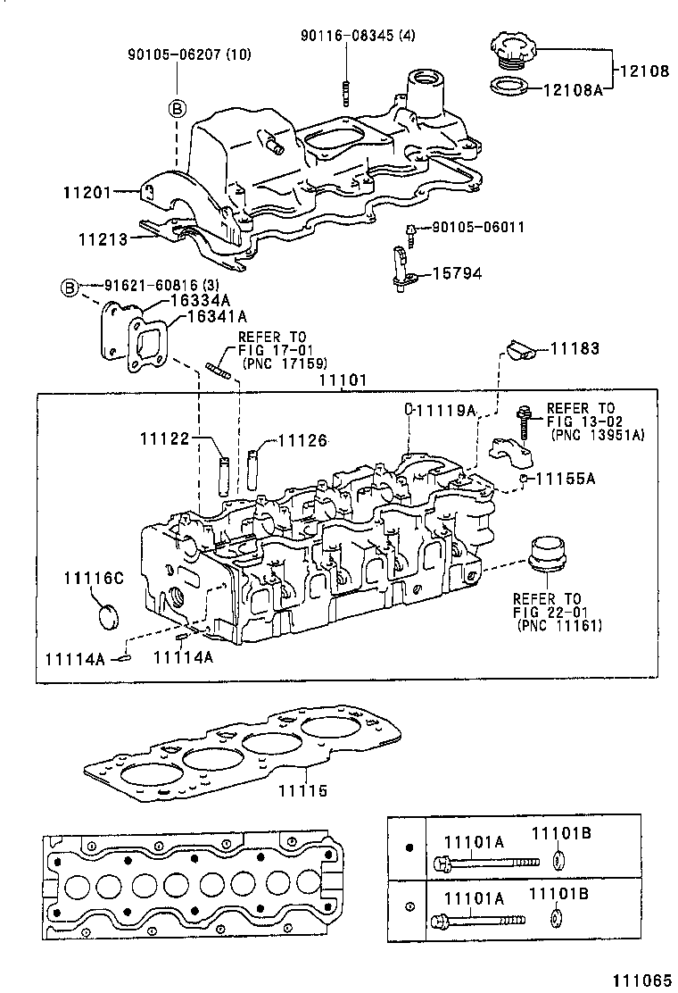 11122-16040 BUSH, INTAKE VALVE GUIDE product image