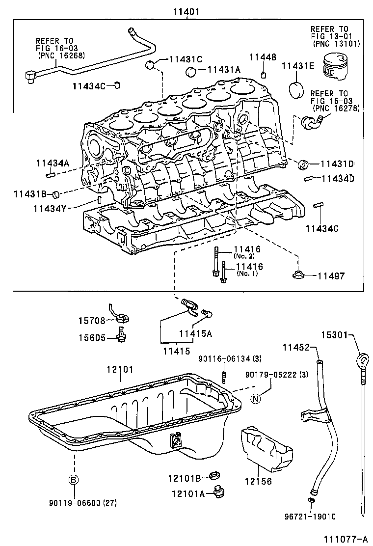 11448-17010 ORIFICE, CYLINDER BLOCK OIL product image