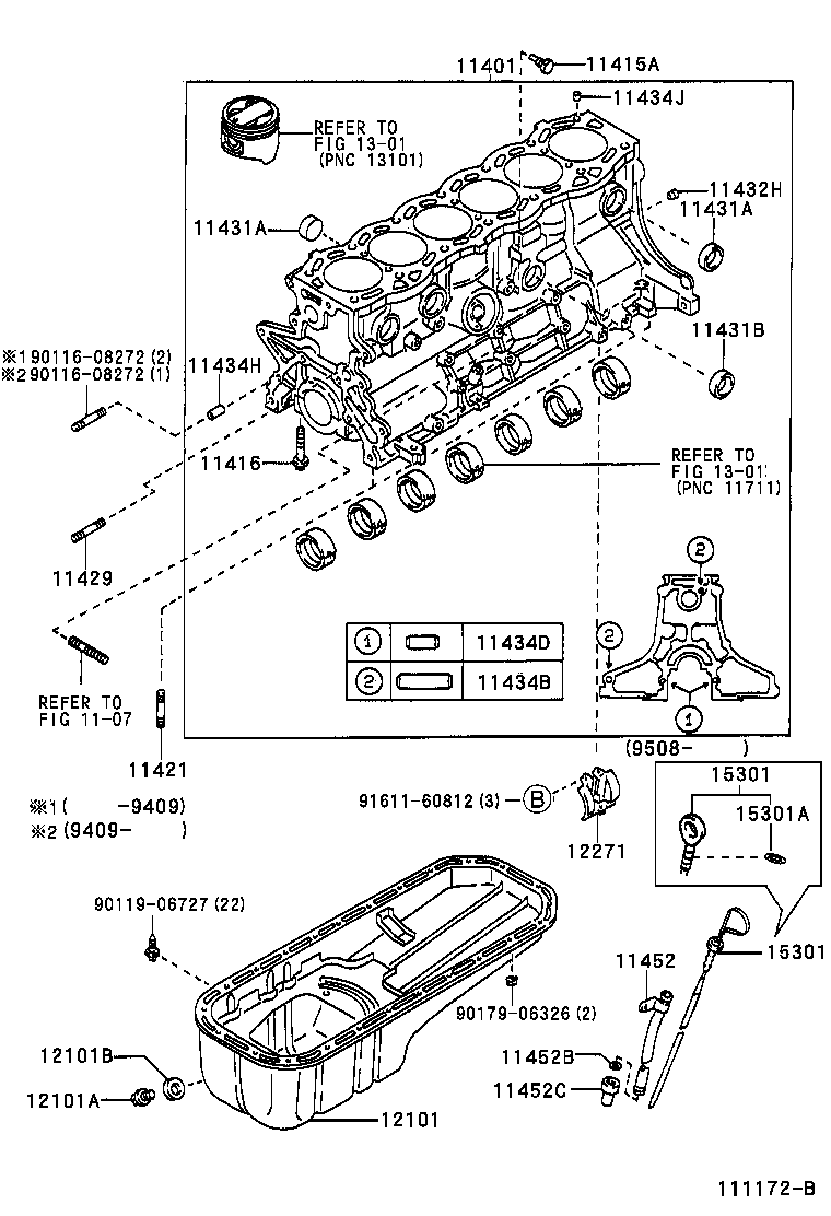 12102-46020 PAN SUB-ASSY, OIL, NO.2 product image