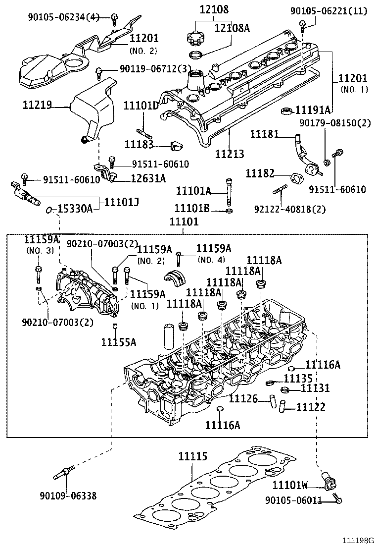 11135-70050 SEAT, EXHAUST VALVE product image