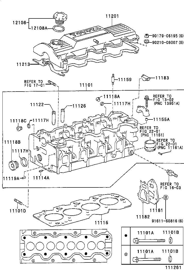 11115-13050 GASKET, CYLINDER HEAD product image