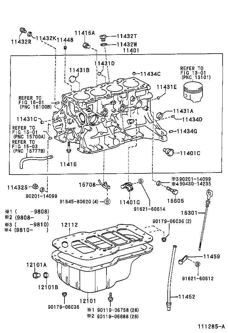 12101-02040 PAN SUB-ASSY, OIL product image