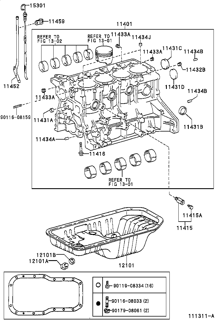 11452-58080 GUIDE, OIL LEVEL GAGE product image