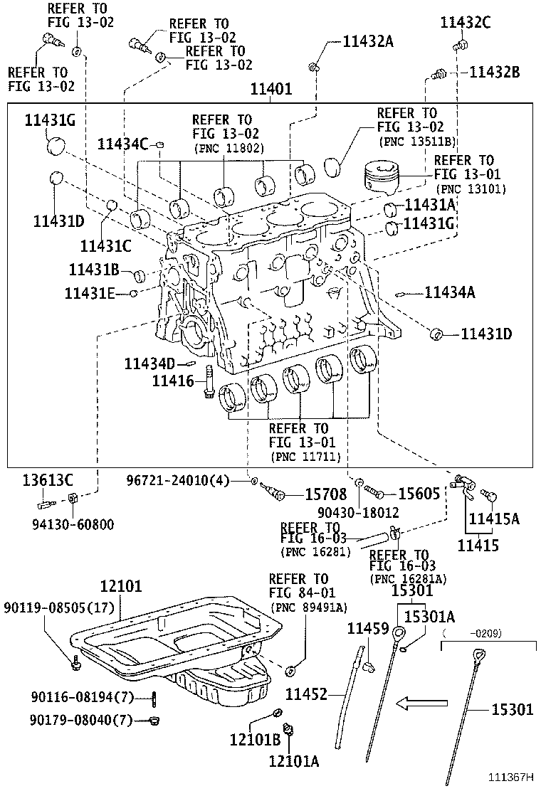 12101-78060 PAN SUB-ASSY, OIL, NO.2 product image