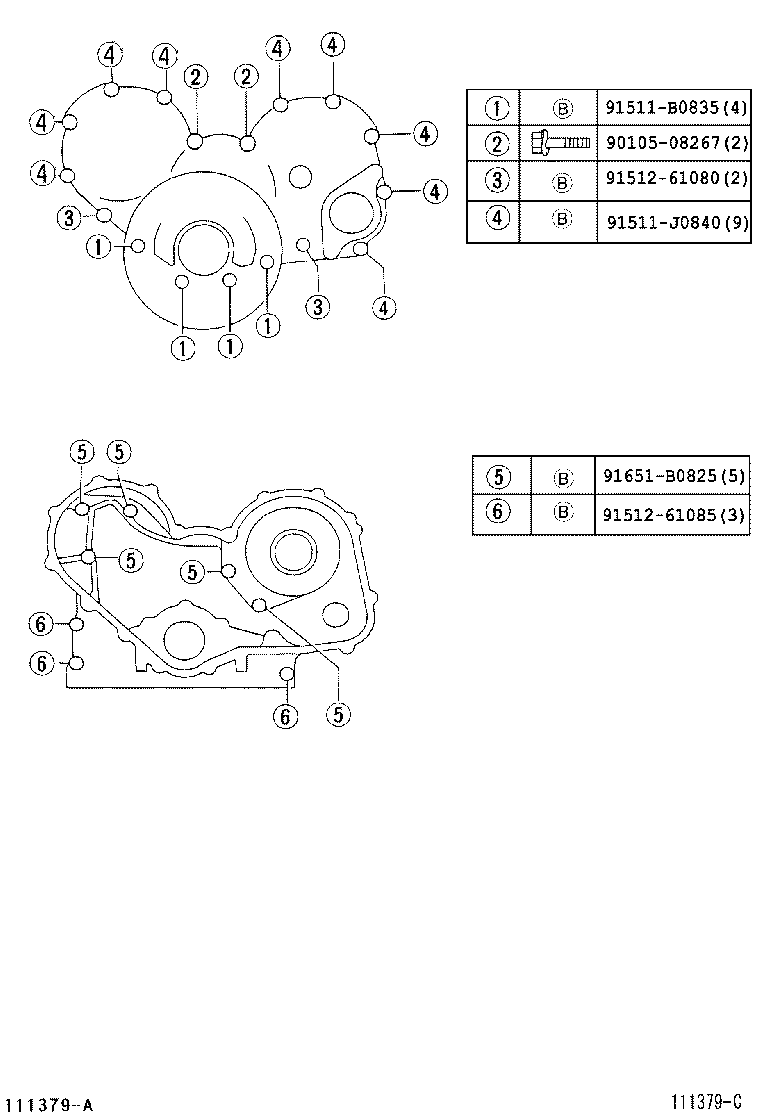 11305-78021 PLATE, REAR END product image