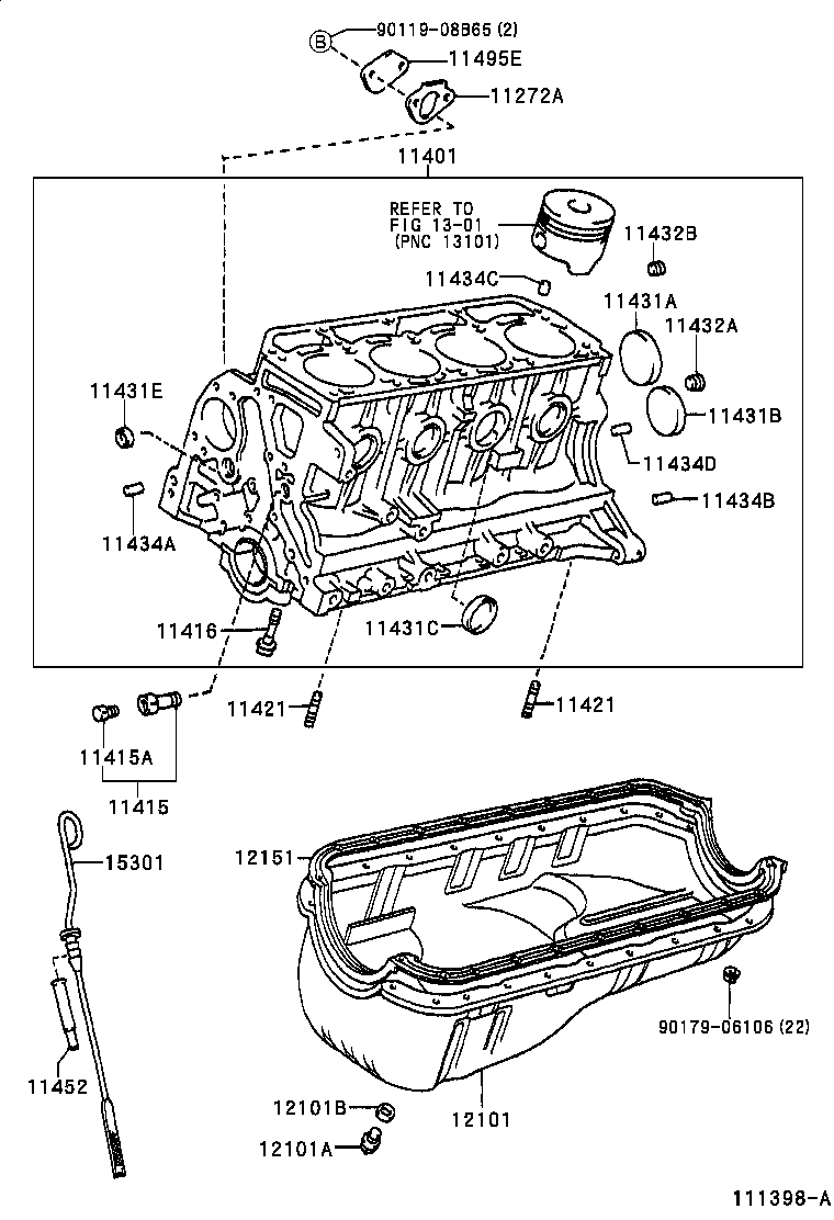 12101-64200 PAN SUB-ASSY, OIL product image